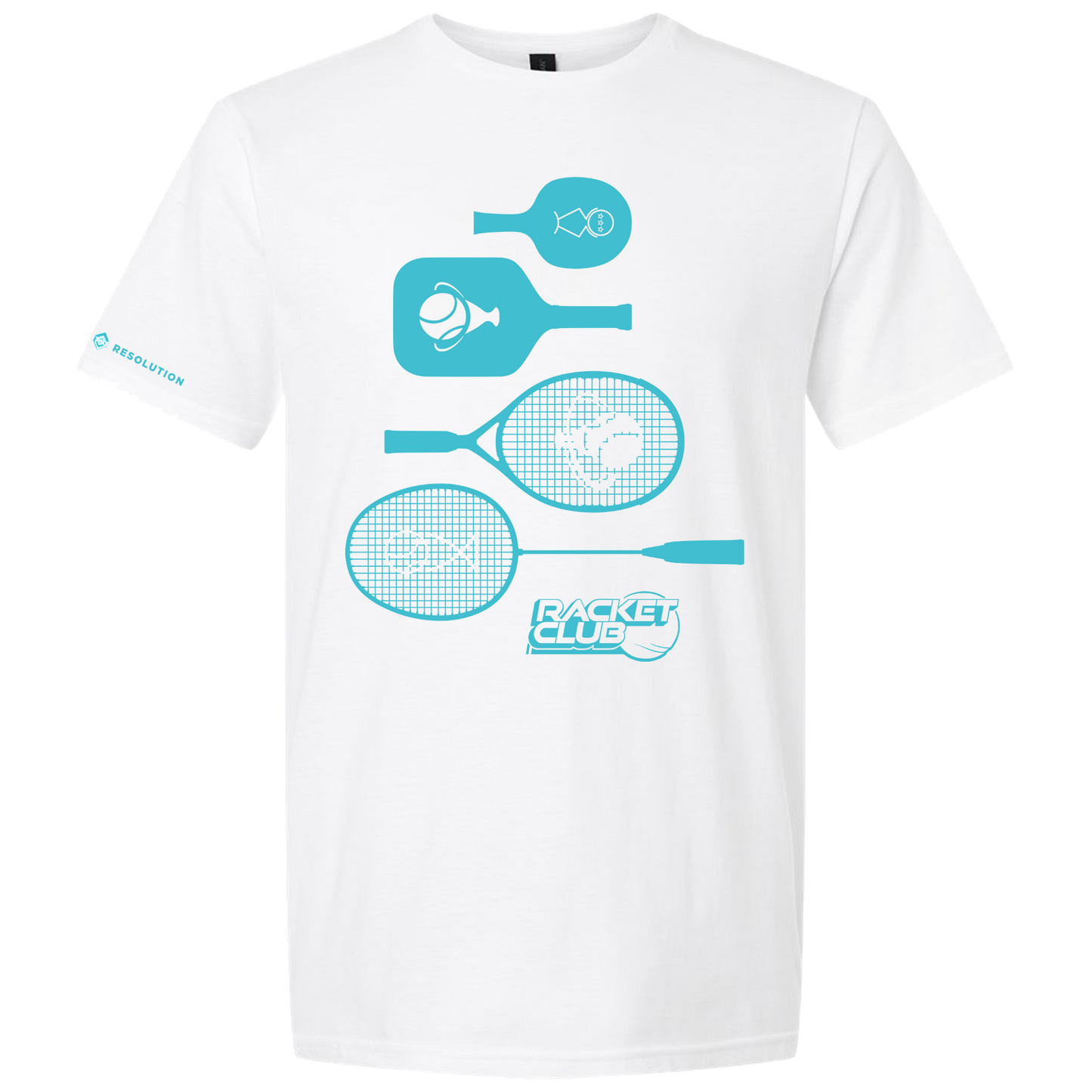 Racket Club Tee - White