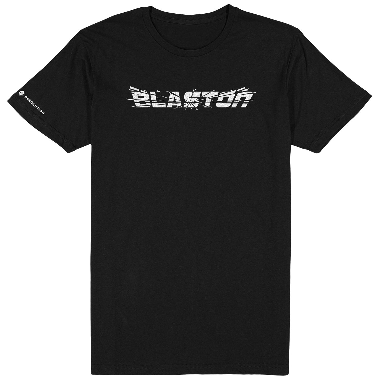 Blaston Logo Tee - White/Black