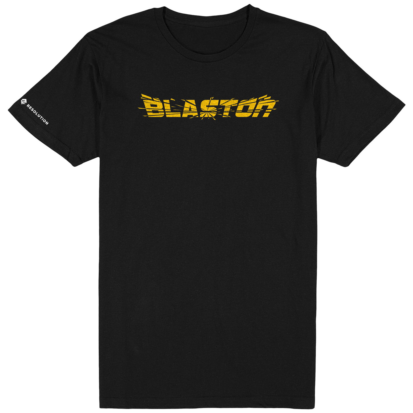 Blaston Logo Tee - Yellow/Black