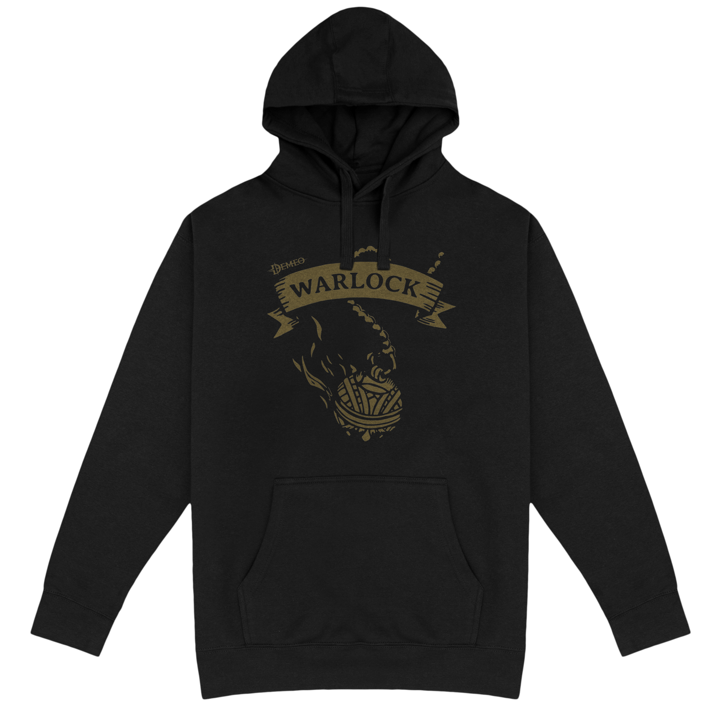 Demeo Warlock Hoodie - Black