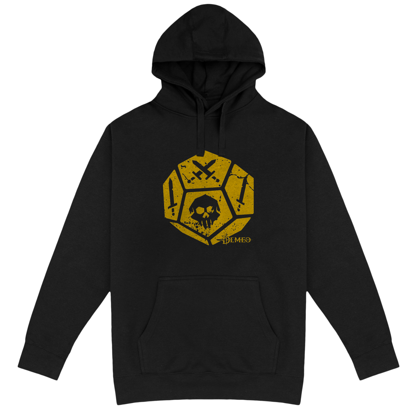 Demeo Dice Hoodie - Yellow/Black