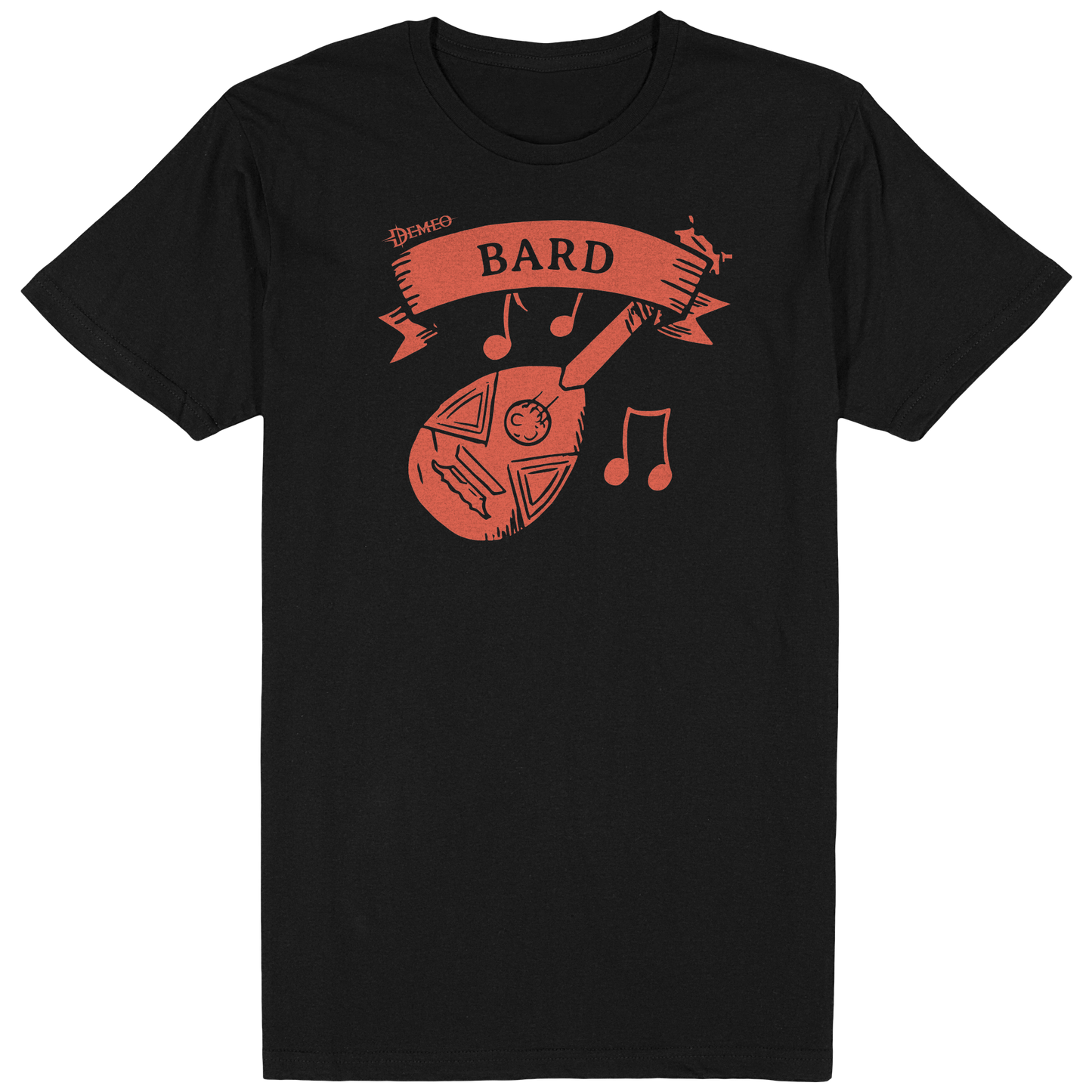 Demeo Bard Tee - Black