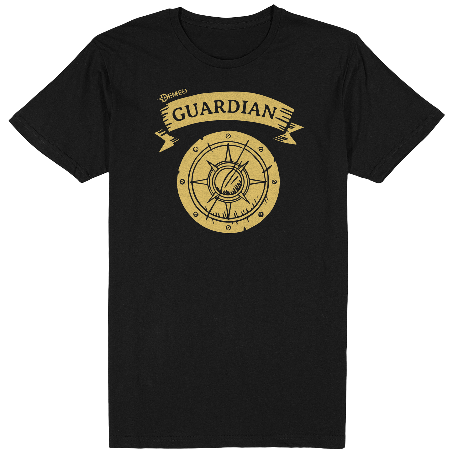 Demeo Guardian Tee - Black