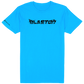 Blaston Logo Tee - Black/Blue