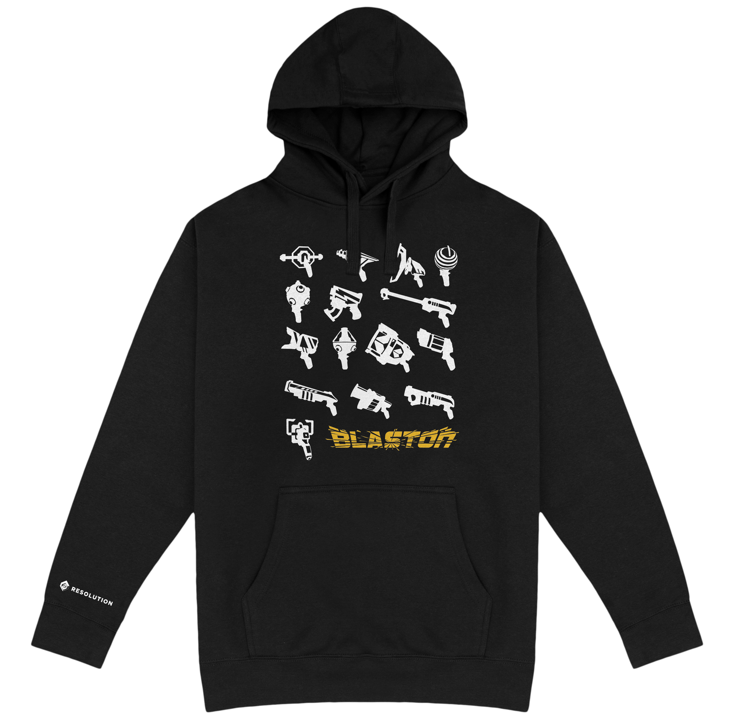 Blaston Loadout Hoodie - White/Black