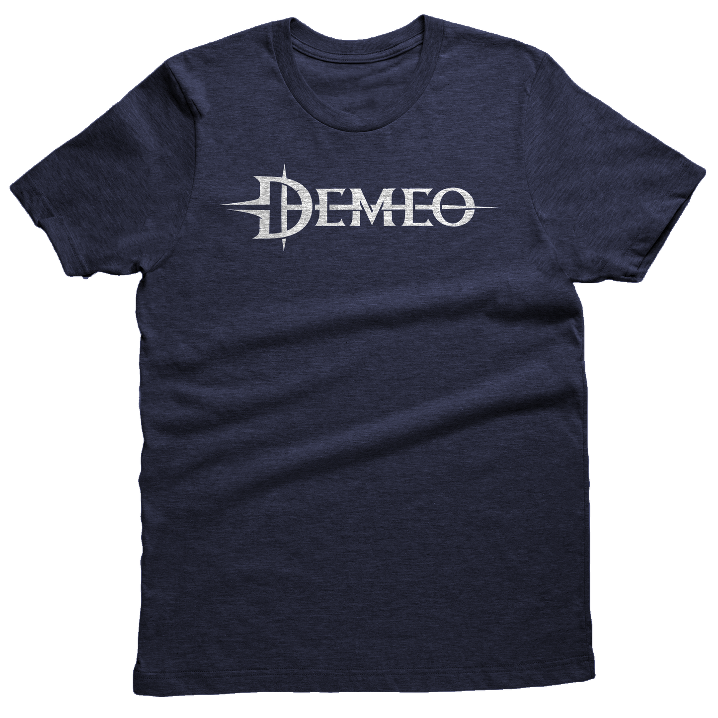Demeo Logo Tee - White/Navy