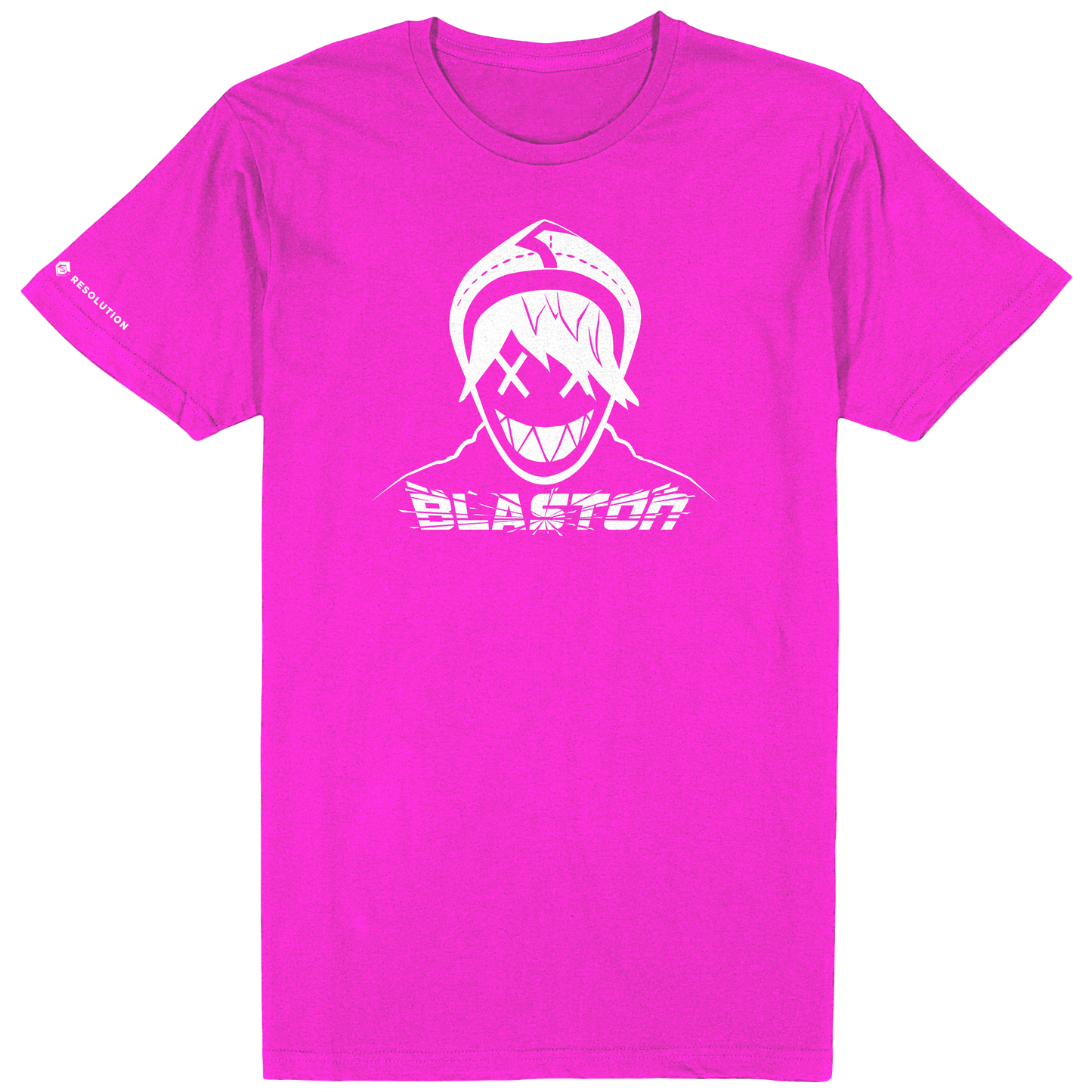 Blaston Hax Tee - White/Pink