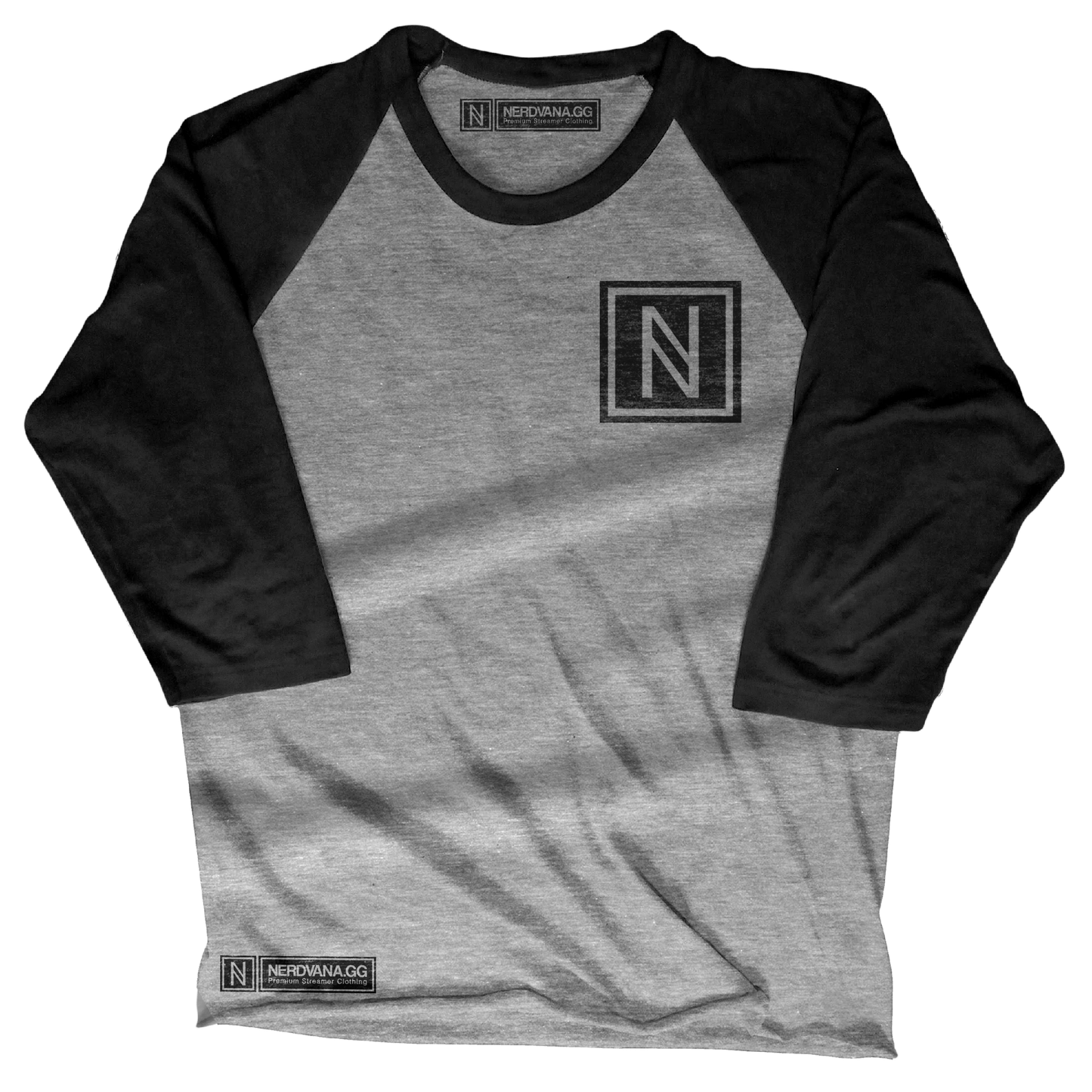 Nerdvana Square Baseball Tee