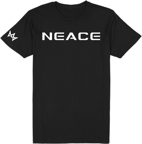 Neace Tee - Black – Nerdvana Clothing