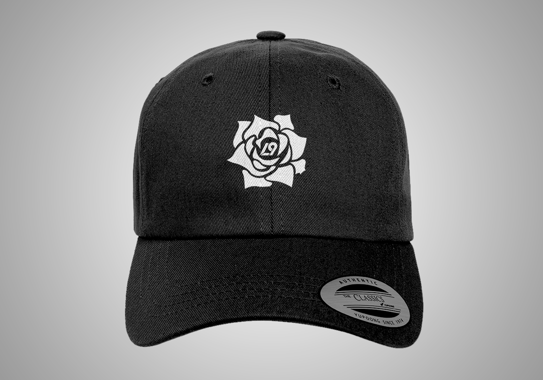 L9 Rose Cap - Black