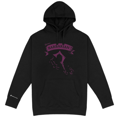 Demeo Barbarian Hoodie - Black