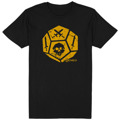 Demeo Dice Tee - Yellow/Black