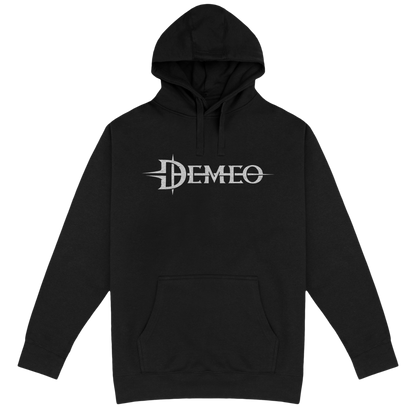 Demeo Logo Hoodie - White/Black