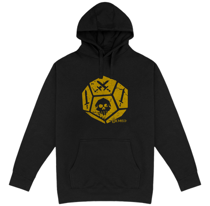 Demeo Dice Hoodie - Yellow/Black