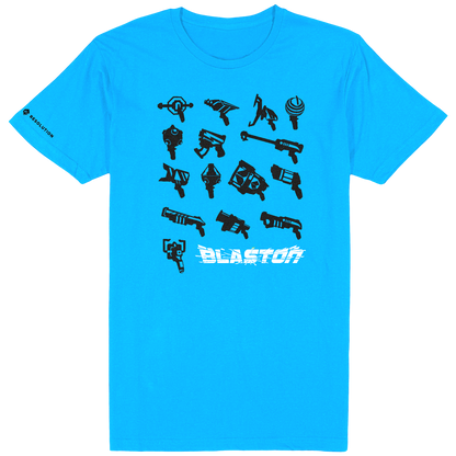 Blaston Loadout Tee - Black/Blue