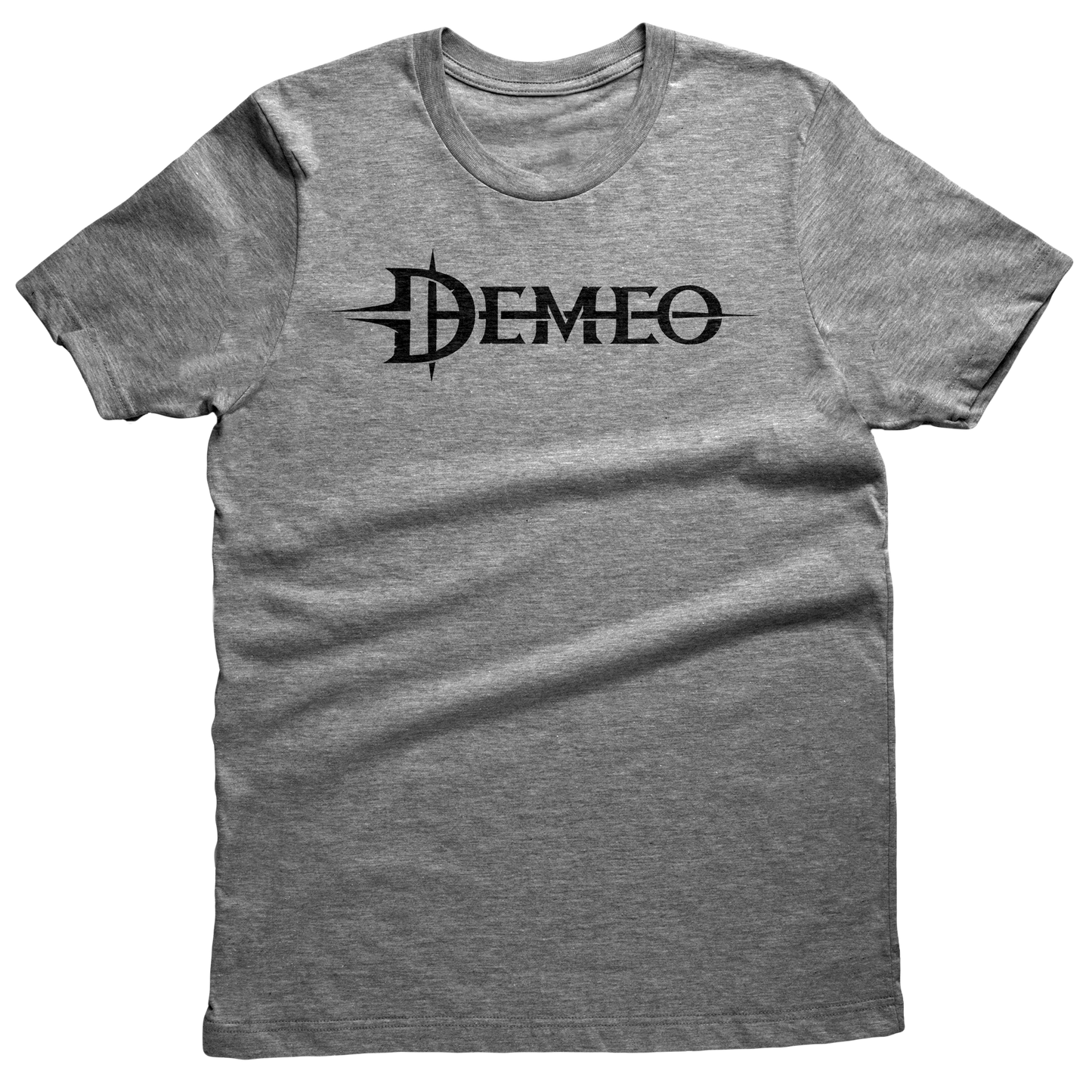 Demeo Logo Tee - Black/Gray
