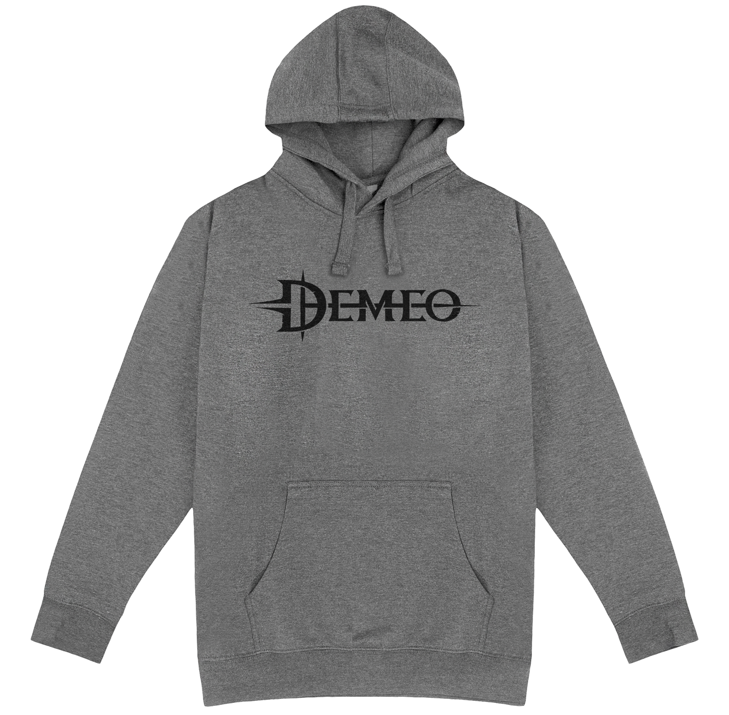 Demeo Logo Hoodie - Gray/Black