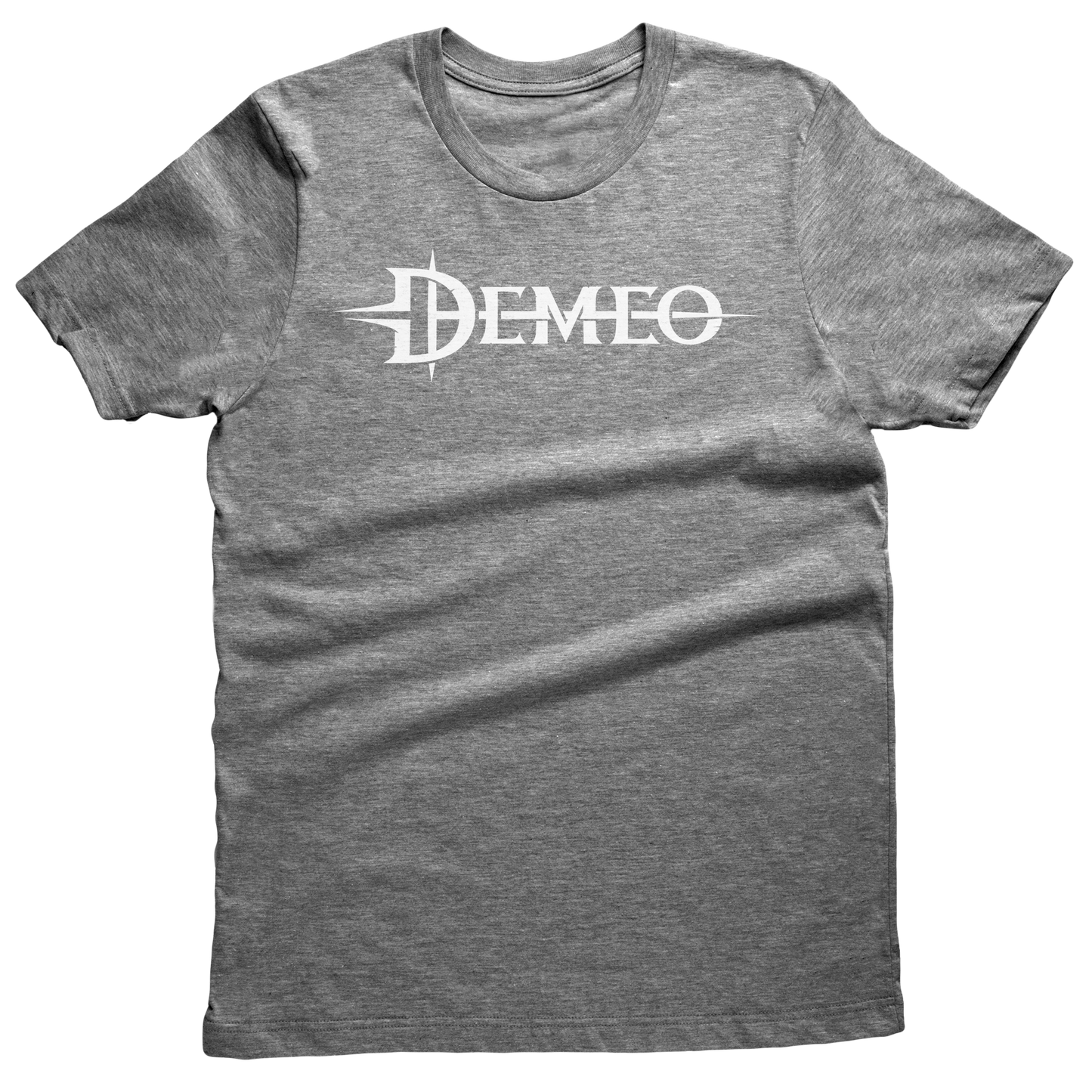 Demeo Logo Tee - White/Gray