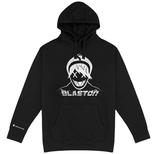 Blaston Hax Hoodie - White/Black