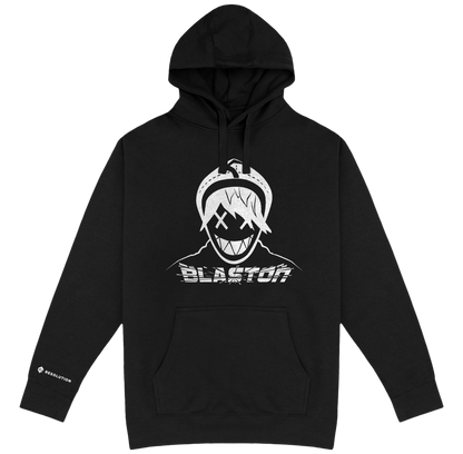 Blaston Hax Hoodie - White/Black