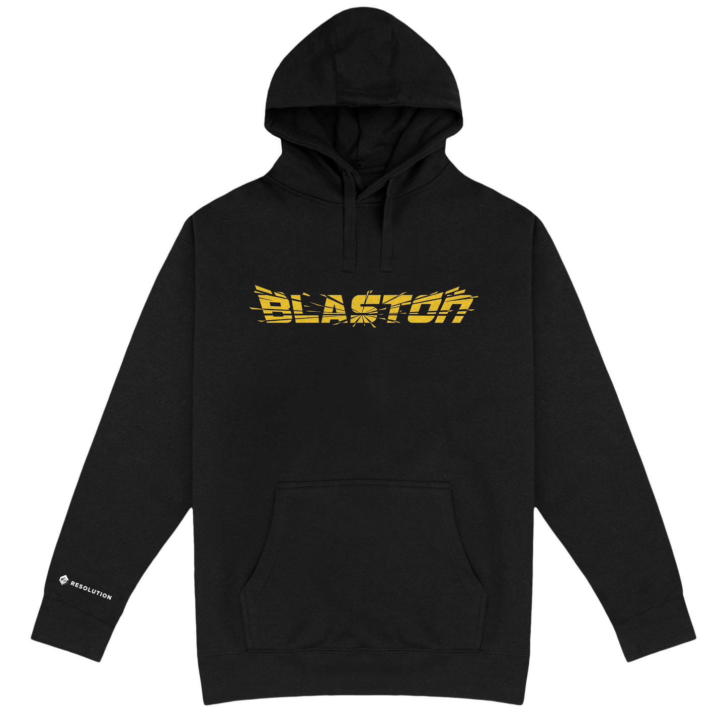 Blaston Logo Hoodie - Yellow/Black