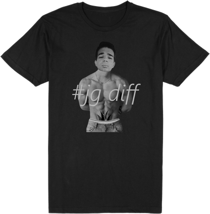 #JG Diff Tee - Black