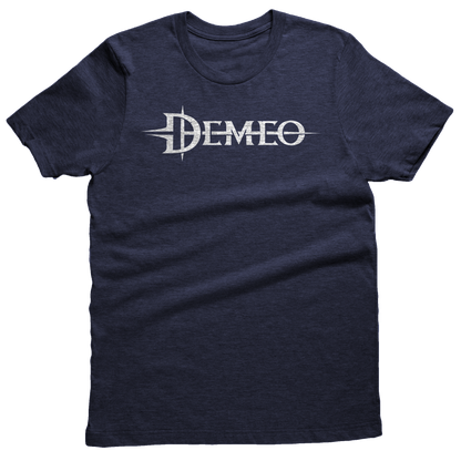 Demeo Logo Tee - White/Navy