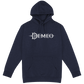 Demeo Logo Hoodie - White/Navy