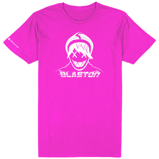 Blaston Hax Tee - White/Pink