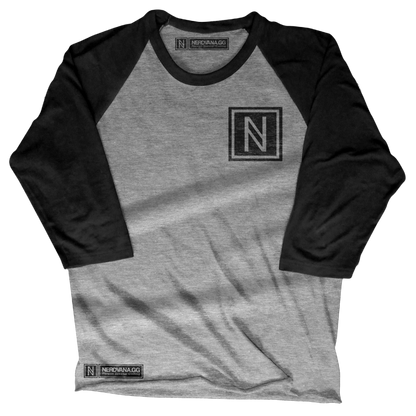 Nerdvana Square Baseball Tee