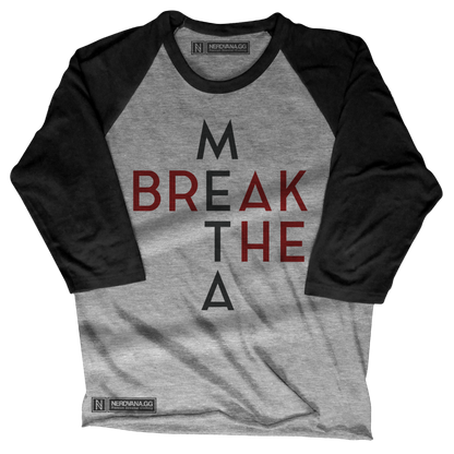 Break the Meta Baseball Tee