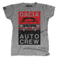 Women's Dacia Auto Crew Fire-Engine Tee
