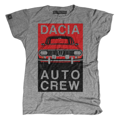 Women's Dacia Auto Crew Fire-Engine Tee