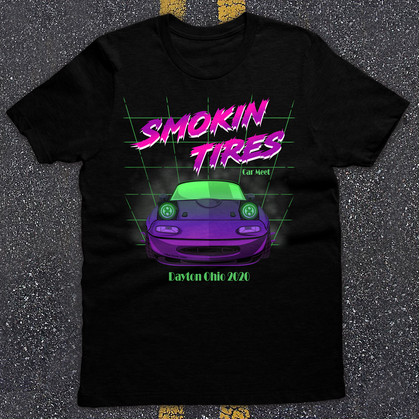 Smokin Tires Car Meet Tee