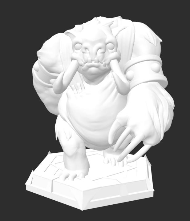 3D print file - Cave  Troll