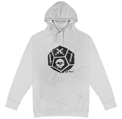 Demeo Dice Hoodie - Black/White