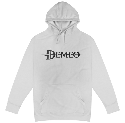 Demeo Logo Hoodie - Black/White